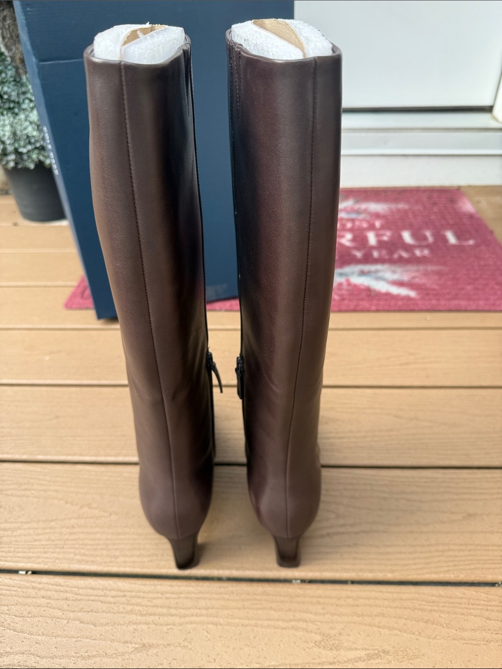 Cole Haan Women's Grand Ambition 2.0 Autumn Boots, Dark Chocolate Leather size 8 - Picture 4 of 12
